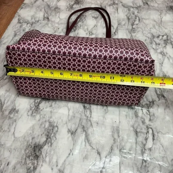 Kate Spade New York Spade Link Tote Large Bag zip pink saffiano pvc leather - Picture 4 of 11